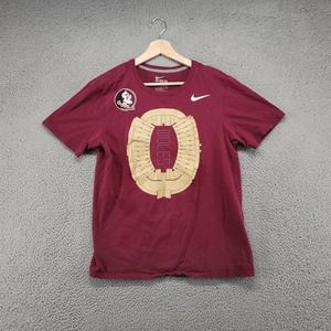 Nike FSU Seminoles shirt men's medium short sleeve The Nike Tee shirt‎